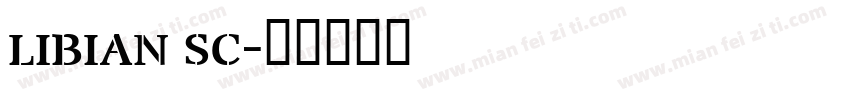 libian sc字体转换